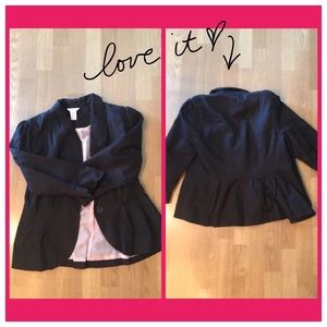 Candies black blazer