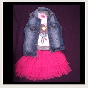 Cute little pink and white dress from Mad Style.