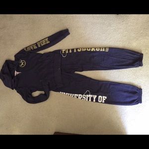 PINK University of Pittsburgh outfit