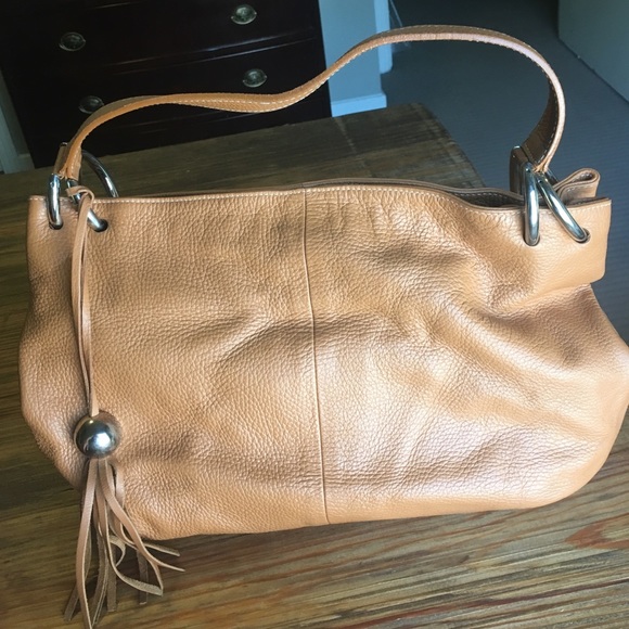 Furla Camel Leather Handbag