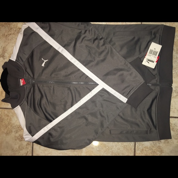 Kids XL Puma Sport Lifestyle Jacket - Picture 3 of 4