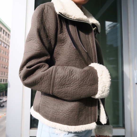 Faux Fur Jacket by F21