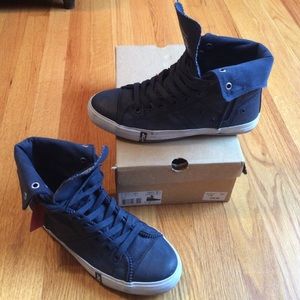 Levis Zip Hi Canvas Shoe