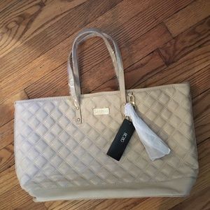New with tags bcbg quilted tote