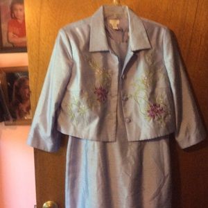 Lavender dress & jacket