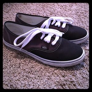 Black and Grey classic VANS