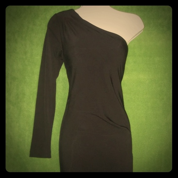 Talbots one shoulder dress