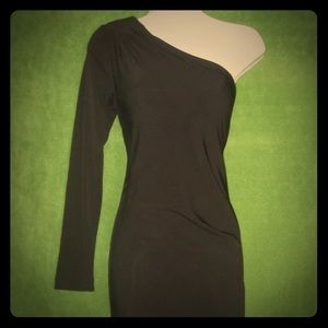 Talbots one shoulder dress