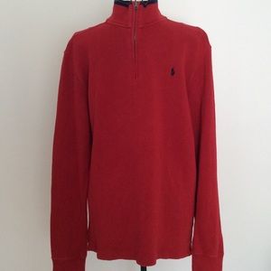 Ralph Lauren half-zip.