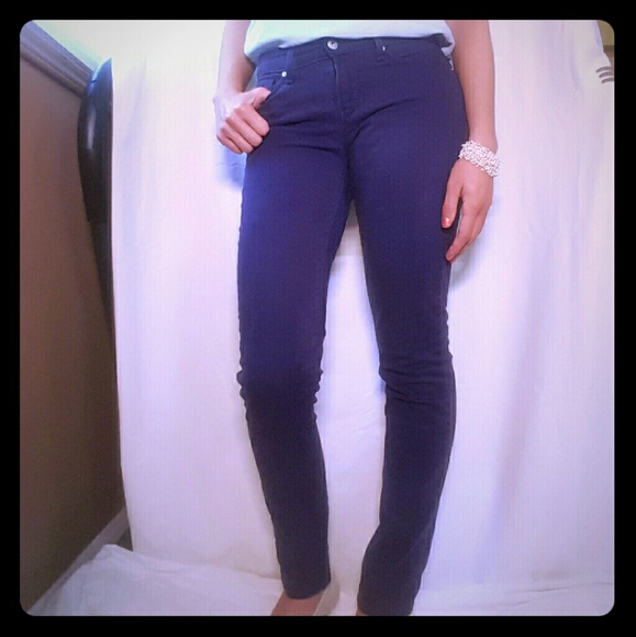 DONATING SOON!! Denizen purple skinny jeans