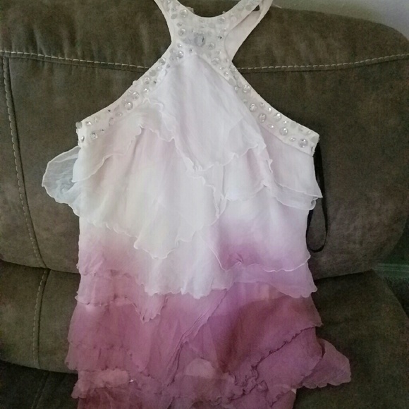 NWOT BEBE HALTER TOP - Picture 1 of 2