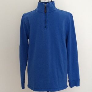 Crewcuts blue half-zip.