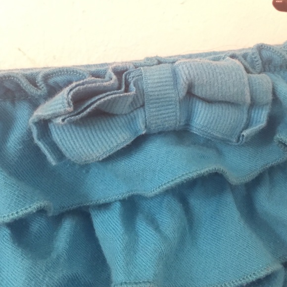 Ruffly Blue Hollister Rube Top - Picture 2 of 3