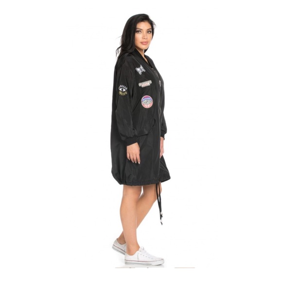 Olive bomber jacket - Picture 2 of 4
