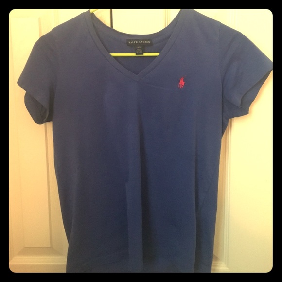 Blue small Ralph Lauren women's shirt