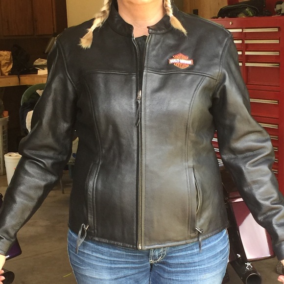 Women's XL Harley Davidson Leather jacket