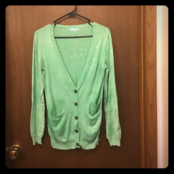 Maurices mint cardigan
