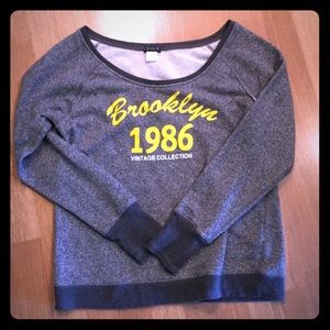 Off shoulder sweater