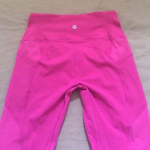 Lululemon Hot Pink Pants