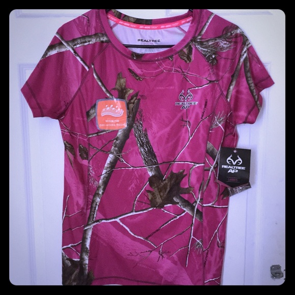 RealTree camo pink shirt