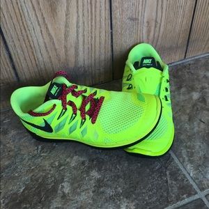 nike free 5.0 neon yellow