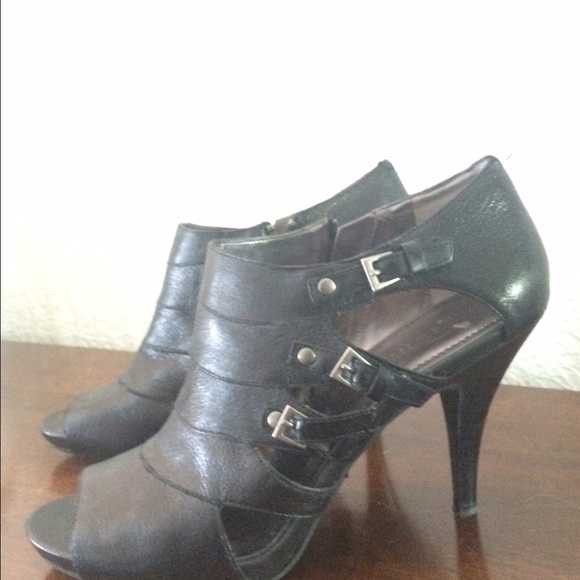 Nine West Open Toe Booties