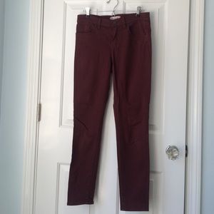 Madewell 9" high rise skinny jeans