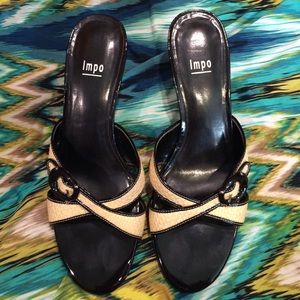 🎉NEW Myrna Raffia Buckled Heels