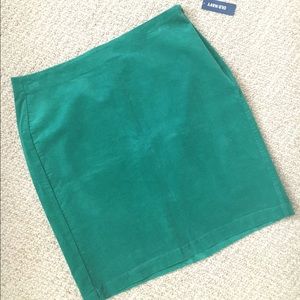 Green Corduroy old navy skirt