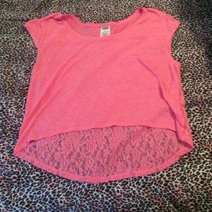 Cute Vs Pink crop top