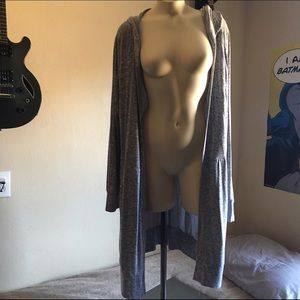 Forever 21 Marled hoodie cardigan Size L