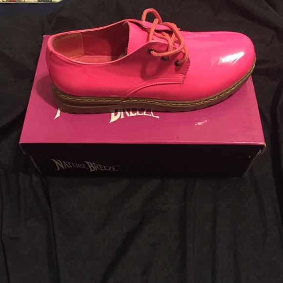 Pink Patent Leather Shoes