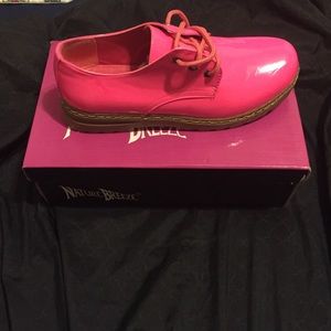 Pink Patent Leather Shoes