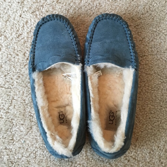 UGG Moccasins (blue)