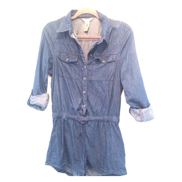Denim Romper!