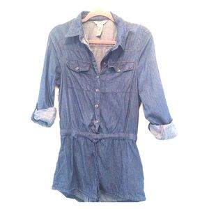 Denim Romper!