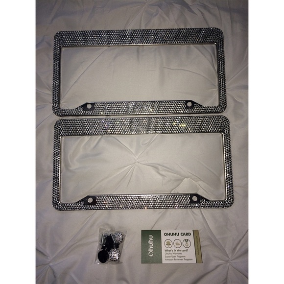 Bling License Plate Cover