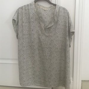 Anthropologie silk shirt