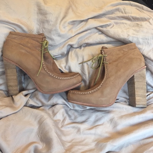 Dolce Vita stacked heel booties brown size 10 - Picture 1 of 4