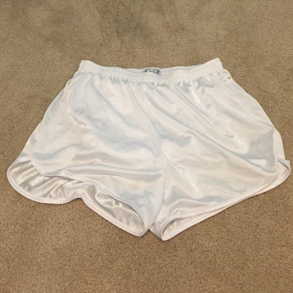 White running shorts