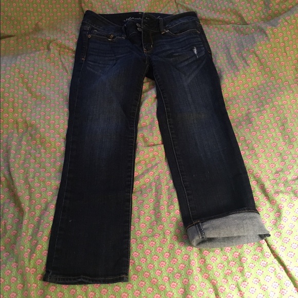 American Eagle Jean Capris
