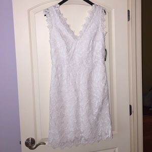 Lilly Pulitzer Classic White Lace Dress NWT
