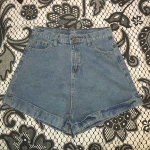 High Waisted Jean Shorts -NeverWorn!-