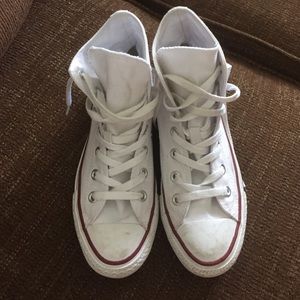 White high top converse