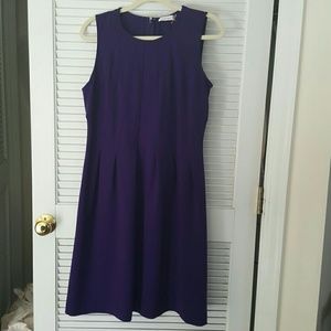 Calvin Klein purple a line dress size 12