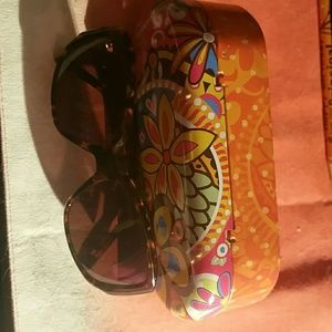 Brighton Crystal Voyage Sunglasses and case