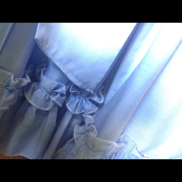 Sweet blue Alice custom made Lolita dress - Picture 2 of 4