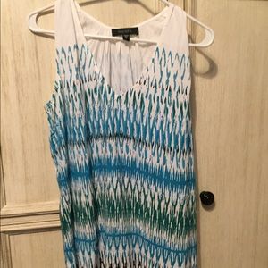 Multi-colored tank top