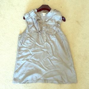 J. Crew women's silk blouse.