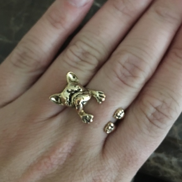 FRENCH BULLDOG RING - Picture 2 of 2